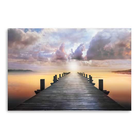 Blue Way Canvas Giclee